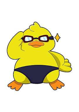 Duck Swimming Sunglasses