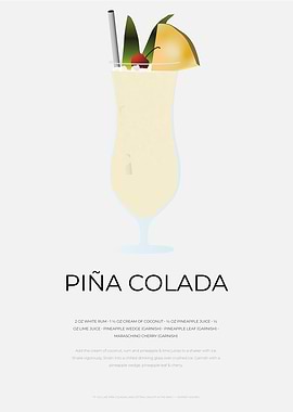 Pina Colada Cocktail