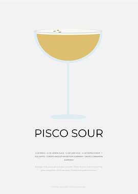 Pisco Sour Cocktail Recipe