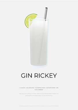 Gin Rickey Cocktail Recipe