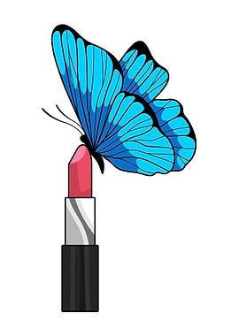 Butterfly Lipstick