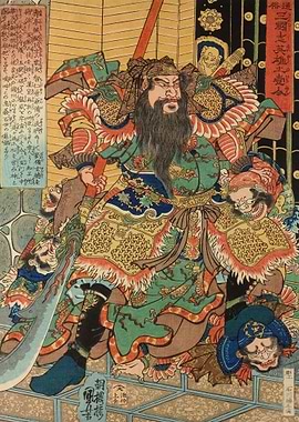 Samurai Vs Four Bandits