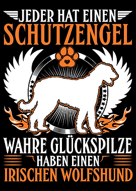 Irischer Wolfshund Schutze