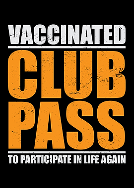 Vaccinated Club Pass To