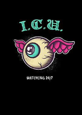 ICU Watching Eye Wings
