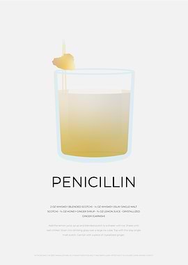 Penicillin Cocktail Recipe