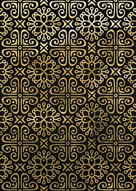 Arabic Gold pattern
