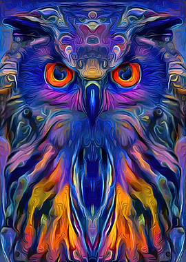 Owl Fairy Art