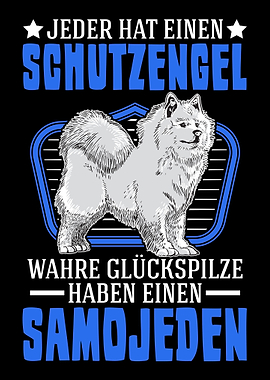 Samojede Schutzengel Schli