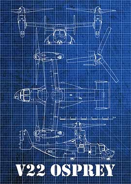 V22 Ospray Blueprint