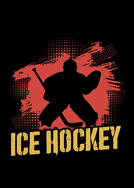 Ice Hockey Player Goalie