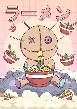 Voodoo Doll Ramen Noodles