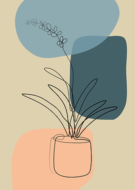 Botanical tropical art