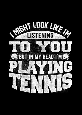 Funny Tennis Lover Graphic