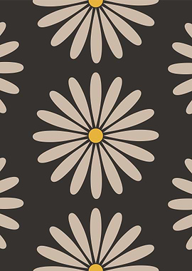Neat Retro Floral 08