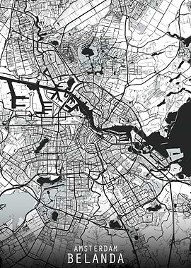 Maps Amsterdam holland