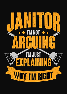 Janitor Custodian Design