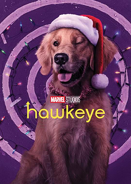 Lucky Santa with logo