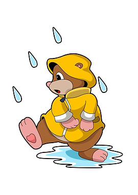 Hamster Rain Raincoat