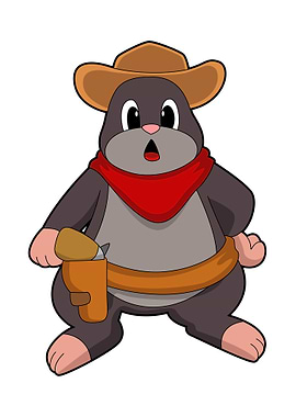 Hamster Cowboy Helmet