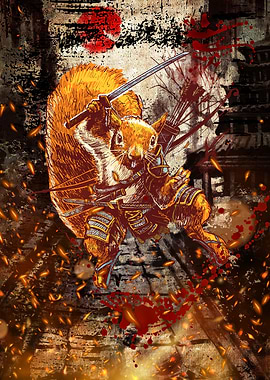 Ninja hamster fighter