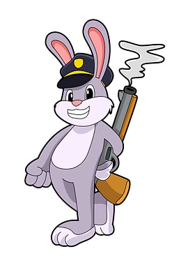 Rabbit Police Gun