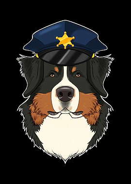 Police Bernese Mountain