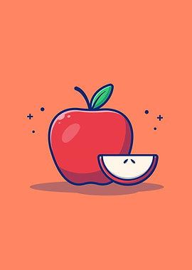 Apple And Slices Of Apple