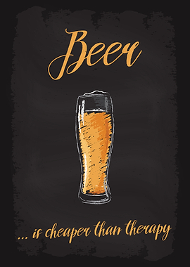Beer Cheaper than Therapy