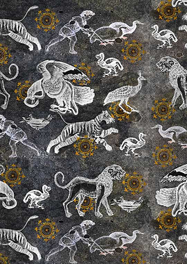 Byzantine Mosaic Animals