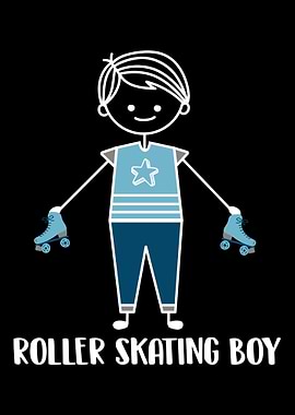 Roller Skating Skater Girl