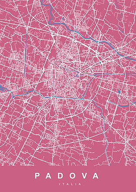 PADOVA Map ITALY