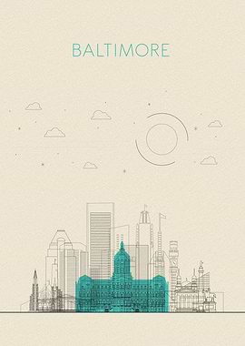 Baltimore Skyline
