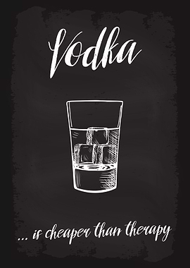Vodka Cheaper than Therapy