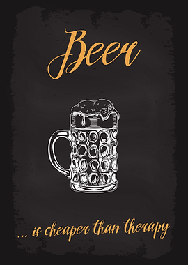 Beer Cheaper than Therapy