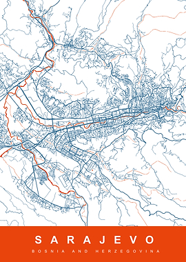 SARAJEVO City Map