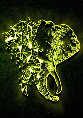 Neon Elephant