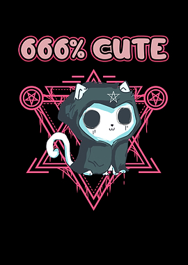 666 Cute Kawaii Satanic