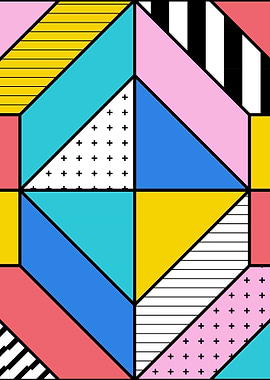 Memphis Futura Pattern 04