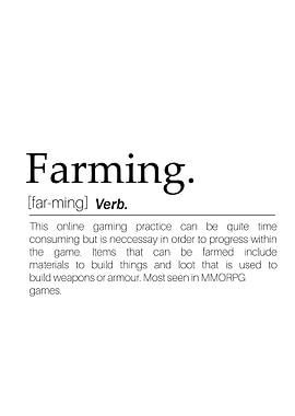 Farming Gaming