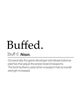 Buffed