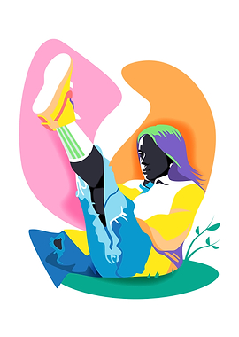 Left Shoes Flat Vector