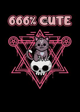 666 Cute Kawaii Satanic