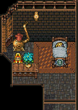 Final Fantasy VI Celes Bed