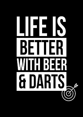 Better With Beer Darts