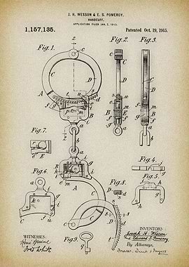 Handcuffs Patent