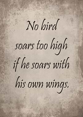 Own wings