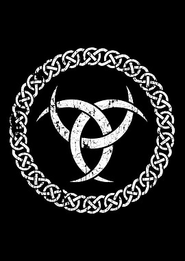 Odin Horn Viking Knotwork