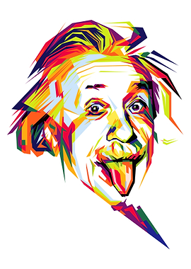 Albert Einstein Pop Art