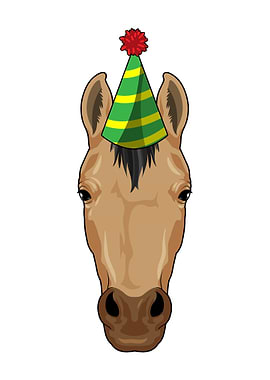 Horse Party hat